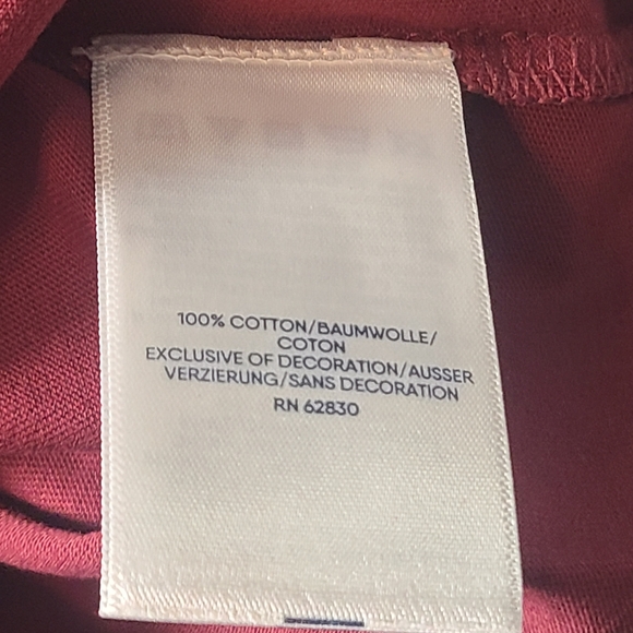 Lands' Ends Dinosaur Graphic Kids Shirt - Maroon NWOT Small - Picture 4 of 10